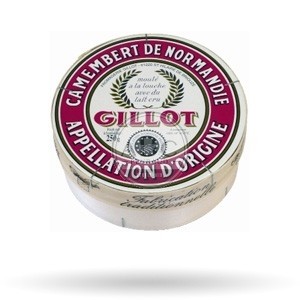 Camembert lait cru 1er choix Gillot AOP 250Gr