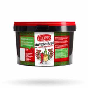 Mayonnaise Piment Espellette 2,9 KG Mayonnaise Piment Espellette 2,9 KG