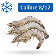 Gambas Entière Black Tiger Asie 8/12 800GR