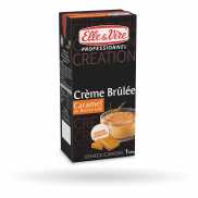 Crème Brûlée Caramel  Beurre Salé 1L