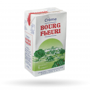 Crème liquide 30% UHT Bourg Fleuri 1L X 6