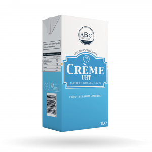 Cr&egrave;me liquide 30% UHT ABC Peyraud 1L X 12