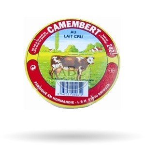 Camembert lait Cru 2e choix 250GR